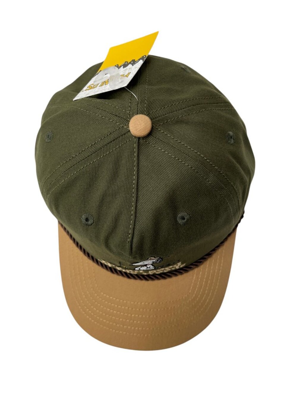 Peanuts Ranger Snoopy It's All Good in the Woods Hat Embroidered Twill - Picture 6 of 14